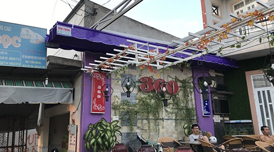 Những mẫu mái che quán cà phê sân vườn đẹp nhất tại Bà Rịa Vũng Tàu