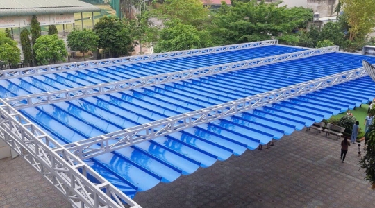Quy trình lắp đặt mái xếp tại Bà Rịa Vũng Tàu uy tín chuyên nghiệp 2024